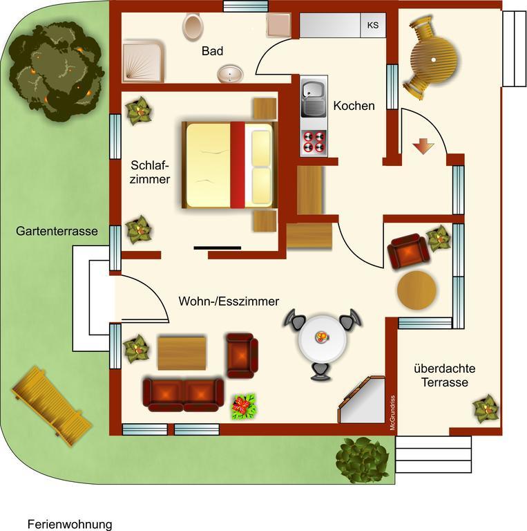 Ferienhaus Giesela **** Wernigerode Zimmer foto